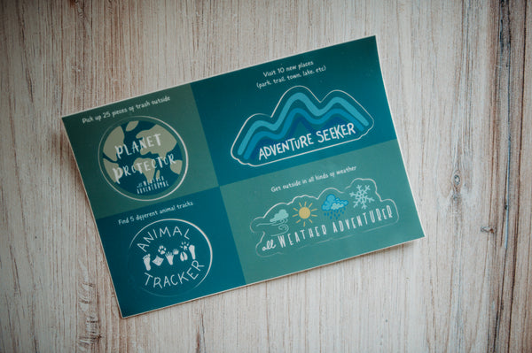 Adventure Sticker Pack – All Weather Adventuring